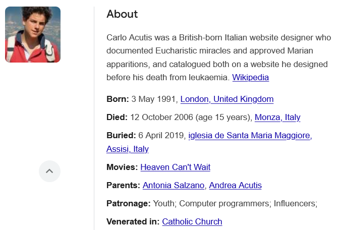 Blessed Carlo Acutis Biography