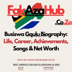 Busiswa Gqulu Biography Life Career Songs & Net Worth