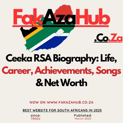 Ceeka RSA Biography Life Career Songs & Net Worth