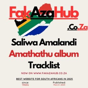 Saliwa Amalandi Amathathu album Tracklist