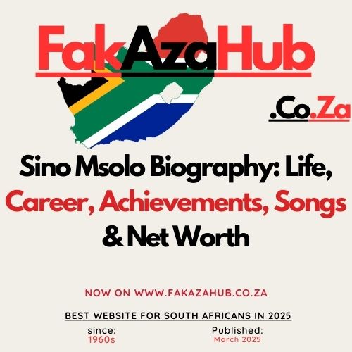 Sino Msolo Biography Life Career Songs & Net Worth