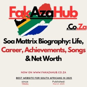 Soa Mattrix Biography Life Career Songs & Net Worth