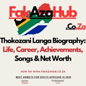 Thokozani Langa Biography Life Career Achievements & Net Worth