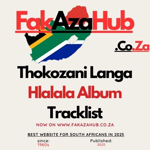 Thokozani Langa Hlalala Album Tracklist